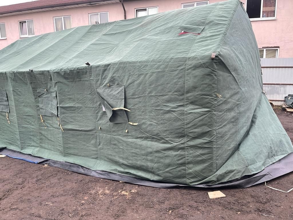 Палатка Гарнизон 30 (М-30) брезентовая двухслойная брезентовая Палатка Гарнизон 30 (М-30) брезентовая двухслойная брезентовая